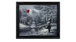 O operă a lui Banksy s-ar putea vinde cu 15 milioane de euro. Povestea seriei „Fata cu balon”