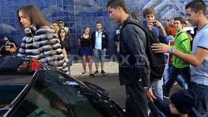 Cristiano Ronaldo şi Irina Shayk au petrecut Revelionul la Madeira