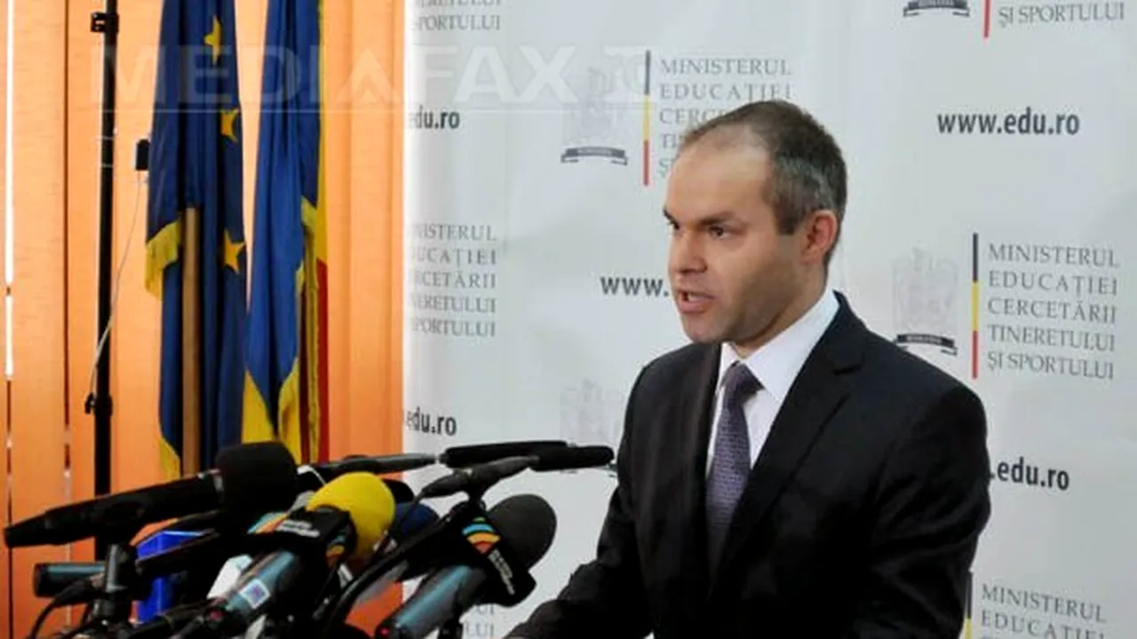 Funeriu: Clasificarea universităţilor duce la reaşezarea resurselor în funcţie de misiunea fiecăreia