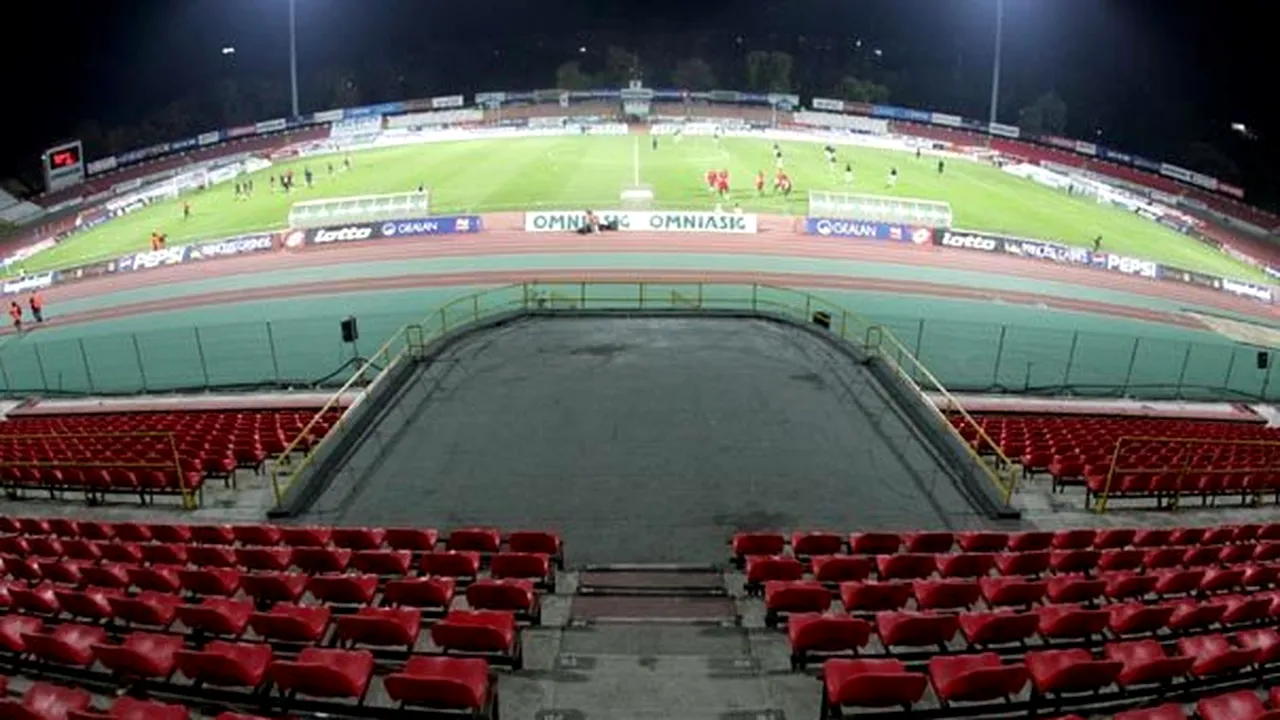 Antrenamentul echipei Dinamo, perturbat de mai multe persoane aflate sub influenţa alcoolului