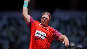 VIDEO Jocurile Olimpice. Atletul Ryan Crouser a doborât recordul olimpic şi a câştigat aurul la aruncarea greutăţii