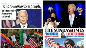 FOTO Rezultatele alegerilor din SUA, în presa internaţională. Victoria lui Joe Biden ţine ocupate primele pagini ale marilor publicaţii 