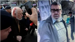 Agresorul lui Gelu Voican Voiculescu, prins şi audiat de poliţişti. Fostul vicepremier a depus plângere împotriva bărbatului