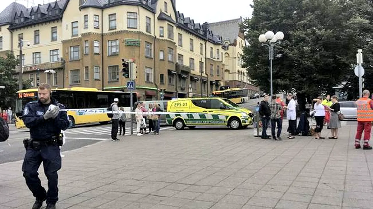 ATACUL din  Finlanda: Islamistul marocan care a comis atentatul era considerat suspect, dar nu era monitorizat