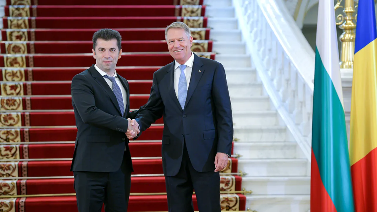 Klaus Iohannis, discuţii la Cotroceni cu premierul bulgar, Kiril Petkov