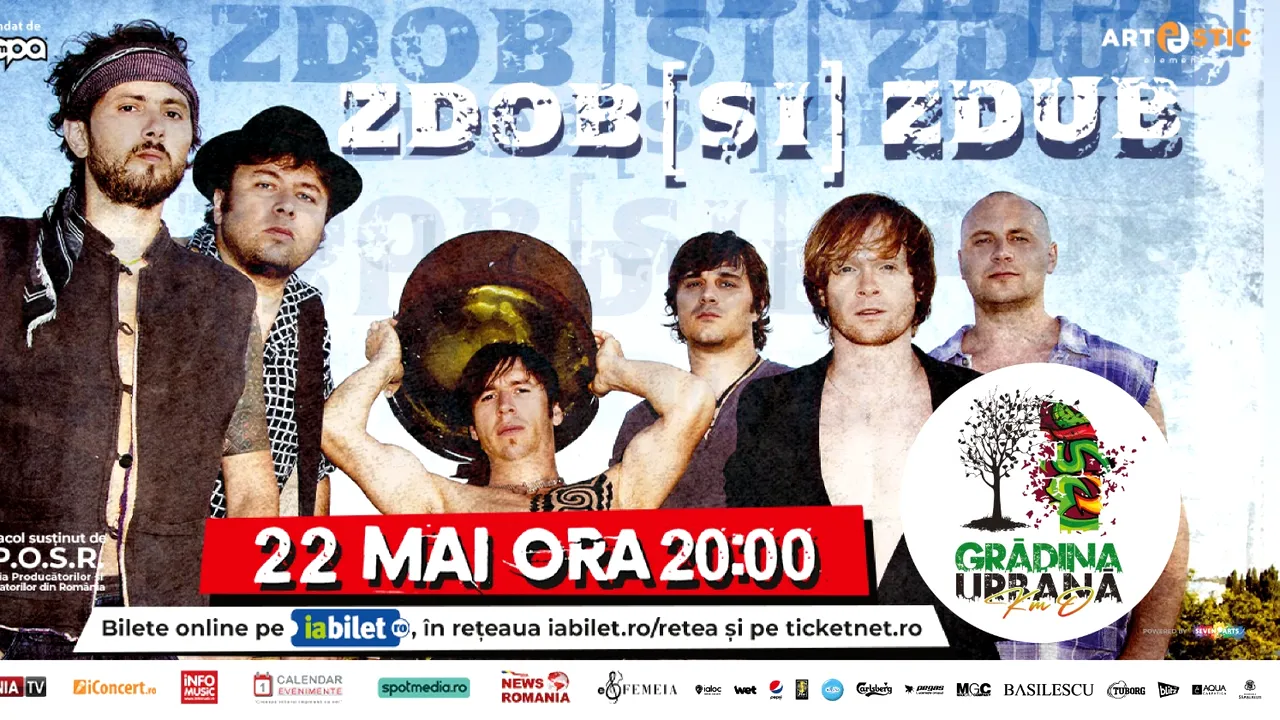 Zdob şi Zdub şi-a amânat concertele din luna aprilie. 4 componenţi ai trupei s-au îmbolnăvit de COVID-19