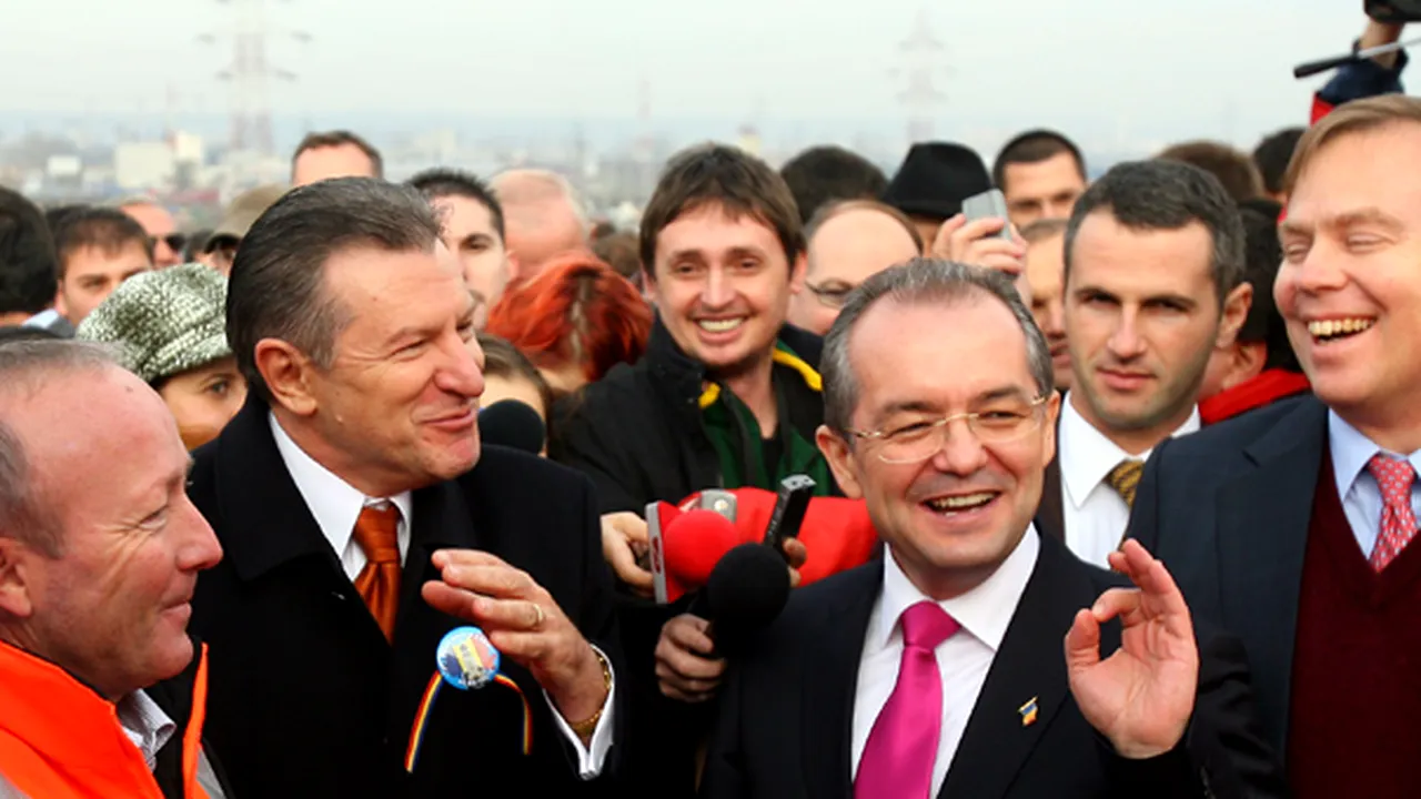 Boc: Am promis realizarea a 42 de kilometri, iar acum sunt 42 de kilometri de autostradă
