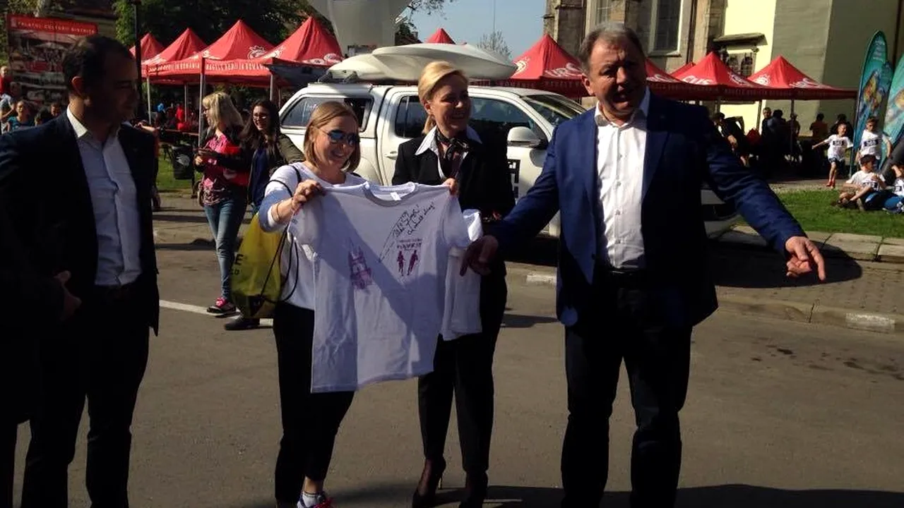 GALERIE FOTO Peste 1.000 de participanţi la Crosul „Gabriela Szabo”. Printre cei prezenţi, ministrul de Interne