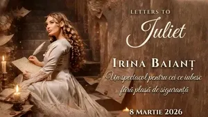 Irina Baianț transformă 8 Martie într-o declarație de iubire. Un spectacol despre curajul de a simți
