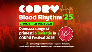 CODRU Blood Rhythm – campania de donare de sânge pentru bilete la festival