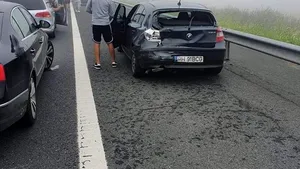 VIDEO 22 de victime pe Autostrada Soarelui, în urma unui carambol produs pe patru zone