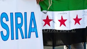 REPORTAJ: Protest paşnic vizavi de Ambasada Siriei, însă cu certuri la final - FOTO