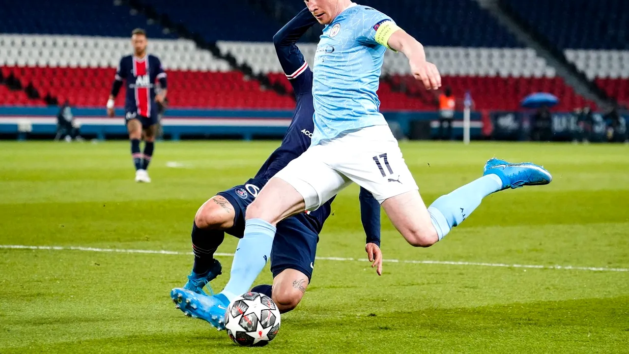 Manchester City este la un pas de finala Ligii Campionilor. Englezii s-au impus pe Parc des Princes, după ce parizienii au condus la pauză