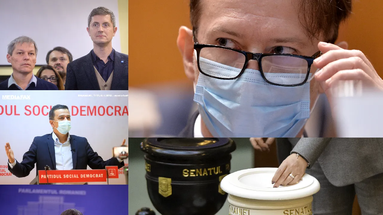 Toamna moţiunilor. USR PLUS, PSD şi AUR fac coadă să dea jos Guvernul Ciţu / Cum arată calculele pentru demiterea premierului