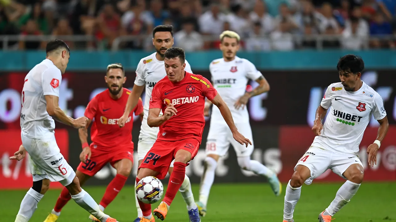 FC Hermannstadt produce surpriza la Bucureşti. Vicecampioana României se afundă în subsolul clasamentului