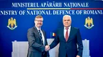 Întâlnire la sediul MApN a ministrului Angel Tîlvăr cu însărcinatul cu afaceri ad interim Michael Dickerson