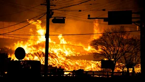 Cel mai mare incendiu din istoria Coreei de Sud, provocat de un bărbat care îngrijea morminte