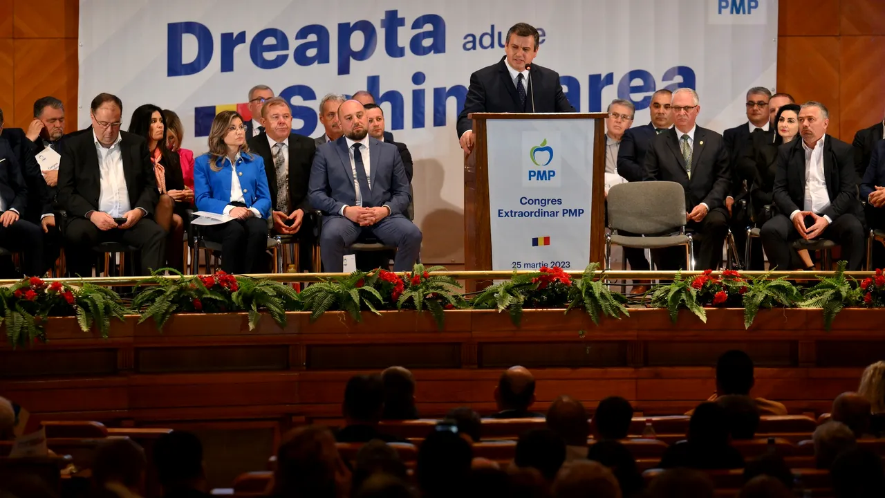 Congres Extraordinar la PMP: Eugen Tomac a fost reconfirmat în funcţia de preşedinte