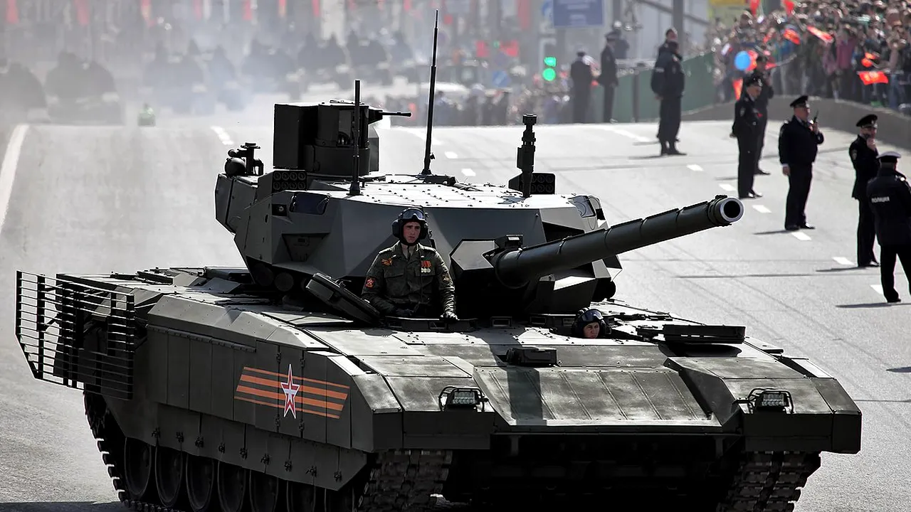 Opţiune disperată? Putin ar putea trimite tancurile T-14 Armata de ultima generaţie în Ucraina 