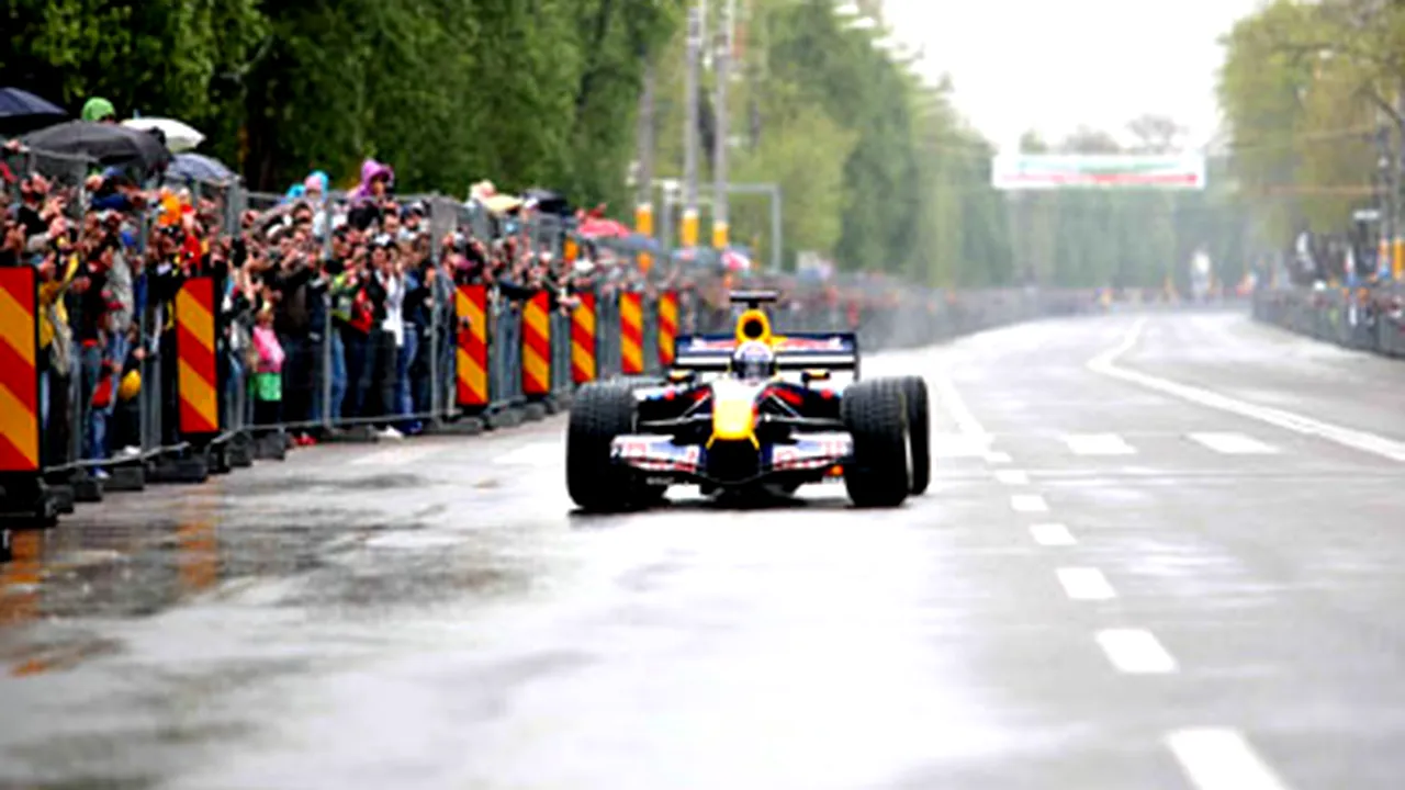 David Coulthard a susţinut o demonstraţie la Constanţa