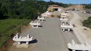 Directorul CNAIR: Progres fizic de 60% pe șantierul Secțiunii Margina-Holdea a autostrăzii Lugoj-Deva
