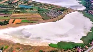 Valul de căldură care loveşte şi România a secat un lac sărat din Serbia