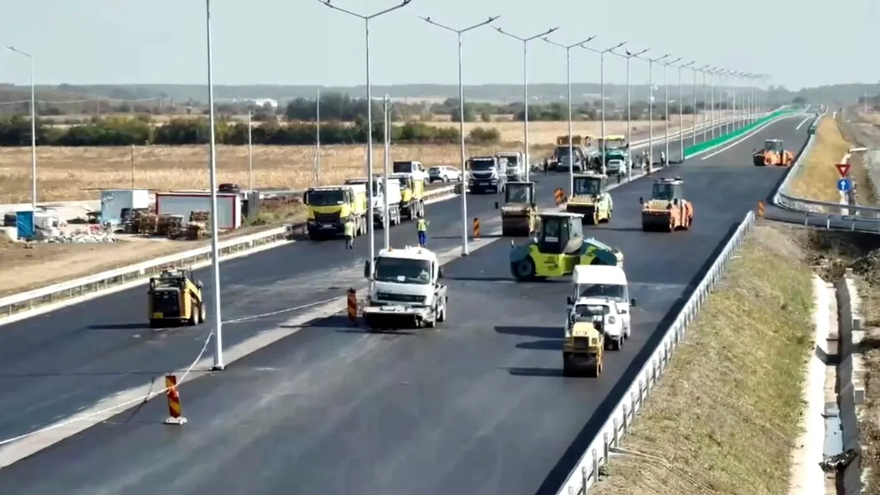 Directorul CNAIR: Lucrările pe lotul 1 al Autostrăzii A0 Nord, între Joița și Corbeanca, au ajuns la un stadiu fizic de 82%