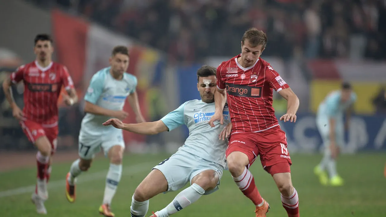 ”Marele Derby”, o glumă nereuşită! Dinamo - FCSB 1-1, după un meci inestetic disputat pe o bucată de pământ bătătorit