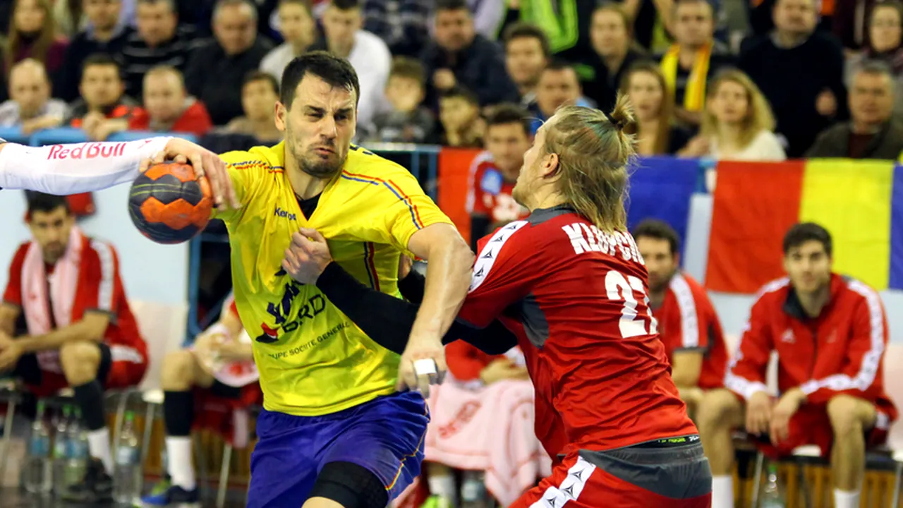 Victorie pentru echipa României de handbal masculin în preliminariile Campionatului European din 2018