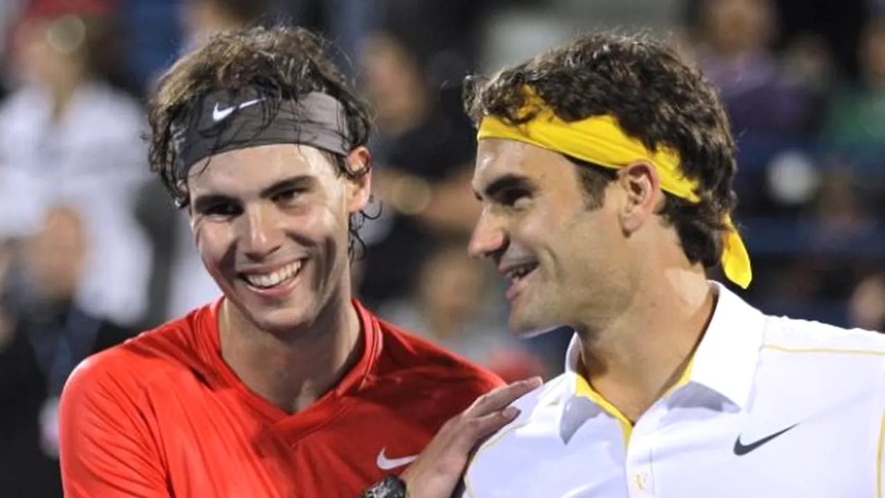 Roger Federer şi Rafael Nadal, adversari în finala turneului de la Miami