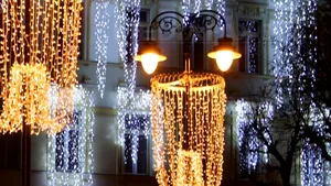 Bucureştiul ar putea intra în Cartea Recordurilor cu cea mai mare instalaţie de Crăciun