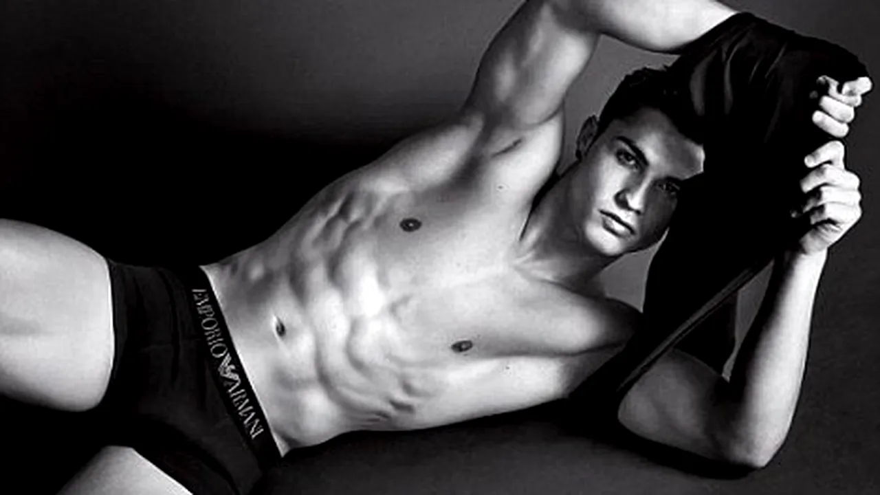 Cristiano Ronaldo este noua imagine Armani