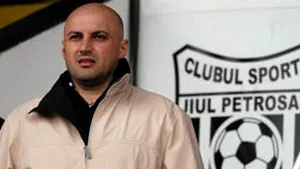 Sdrobiş: Simota este în urmă cu plăţile faţă de jucătorii Jiului