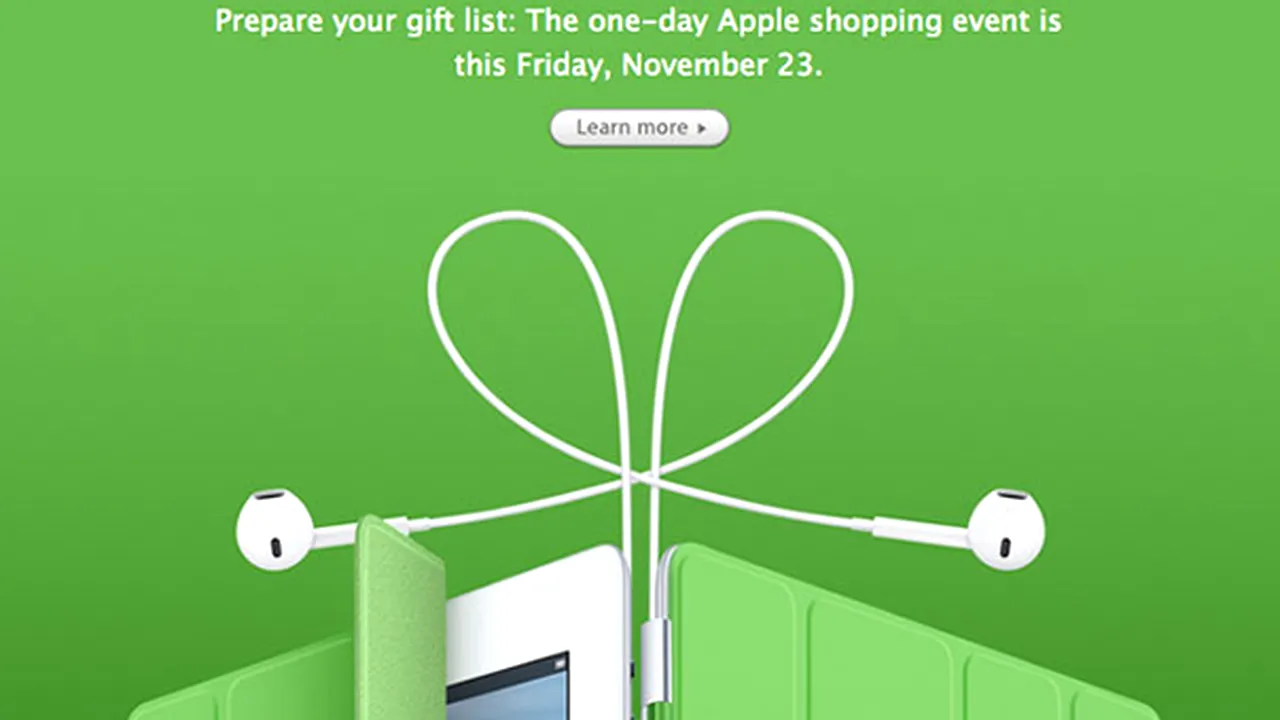 BLACK FRIDAY: Ce reduceri va oferi Apple la produsele sale

