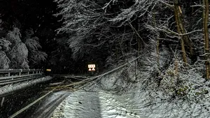 Ninge abundent în mai multe zone ale ţării: au ieşit utilajele de deszăpezire