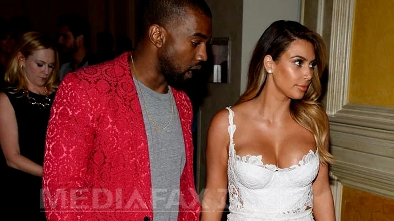 Kim Kardashian şi Kanye West au stabilit data nunţii