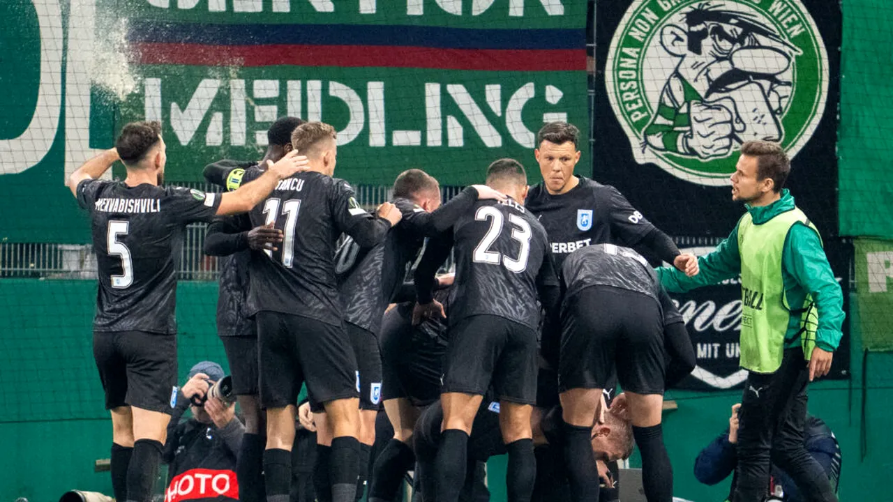 Universitatea Craiova a învins Rapid Viena cu 1-0 în etapa a 3-a din Conference League