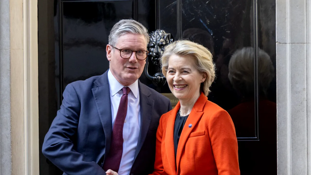 Starmer și von der Leyen discută apropierea relațiilor dintre Regatul Unit și Uniunea Europeană