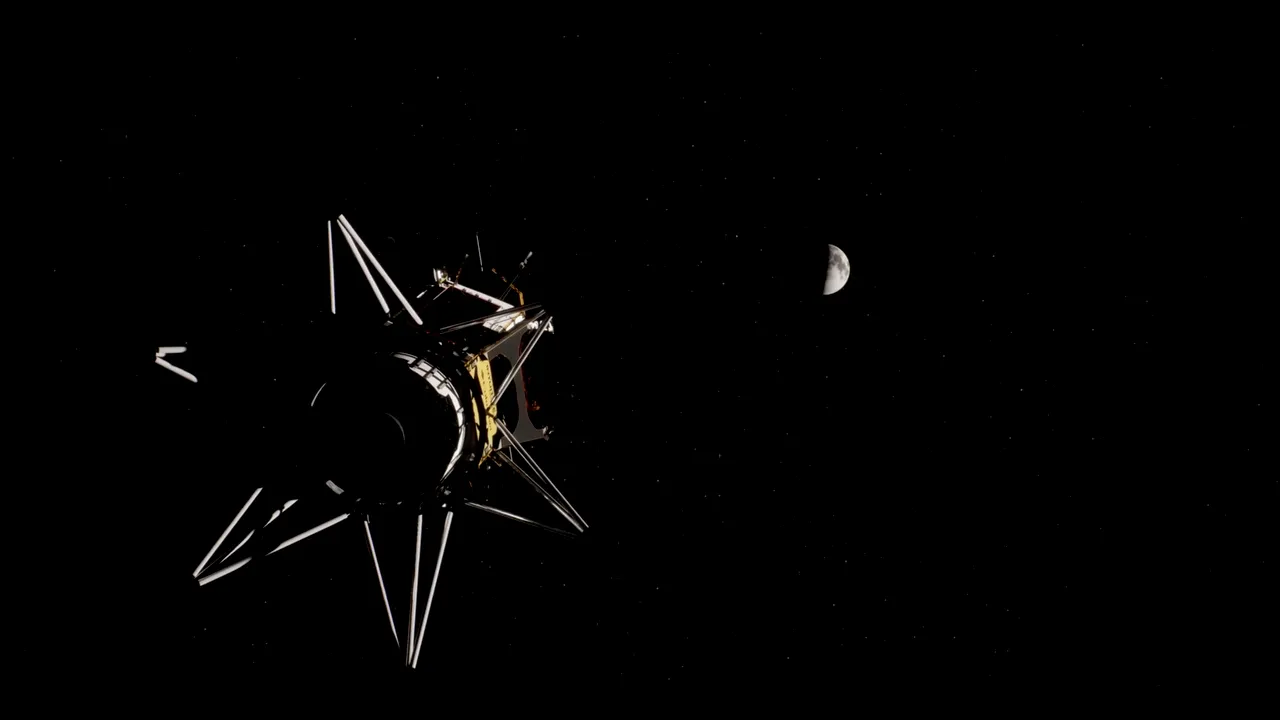 Modulul privat Odysseus mai are probabil 10-20 de ore de viaţă a bateriei