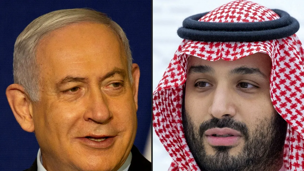 Benjamin Netanyahu şi directorul Mossad au efectuat o vizită secretă în Arabia Saudită 
