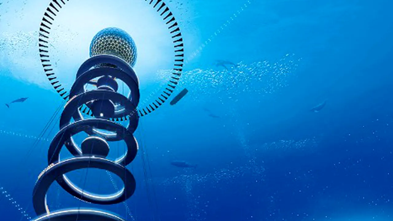 Oraşul subacvatic: Cum va arăta ”Spirala oceanului” - FOTO, VIDEO