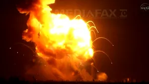O rachetă care transporta o capsulă la Staţia Spaţială Internaţională a explodat după lansare - FOTO, VIDEO