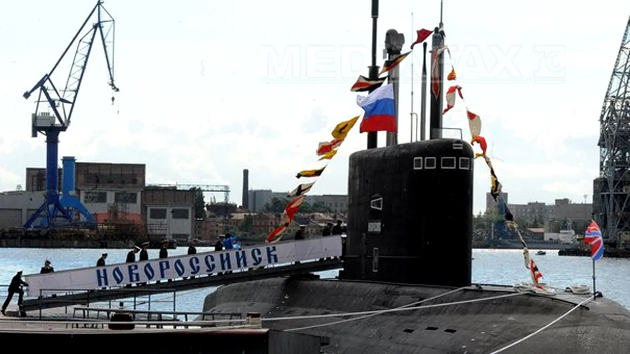 O fregată şi două submarine militare se vor alătura Flotei ruse din Marea Neagră