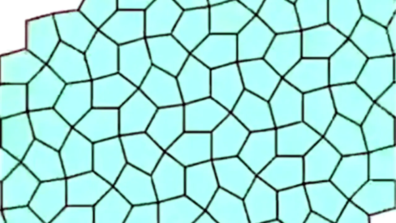 Un nou tip de pentagon neregulat, considerat o figură geometrică perfectă, descoperit de matematicieni - VIDEO