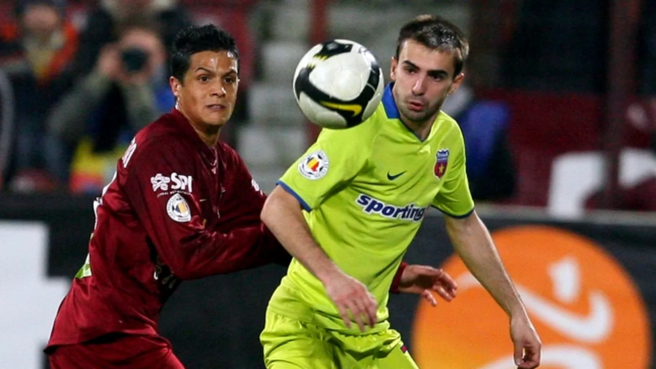 CFR Cluj - Steaua Bucureşti, scor 1-1, în Liga I - GALERIE FOTO