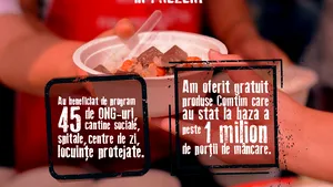 1 milion de porţii de mâncare oferite cu titlu gratuit de Smithfield România 