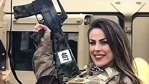 Thalita do Valle, „modelul lunetist”, a murit asfixiată în Ucraina
