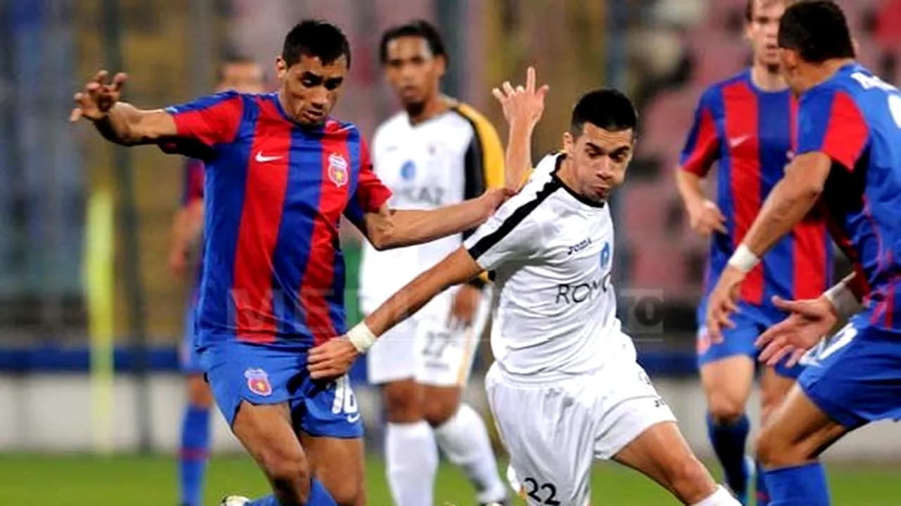 Steaua, învinsă de Gaz Metan Mediaş, scor 0-1, în Liga I