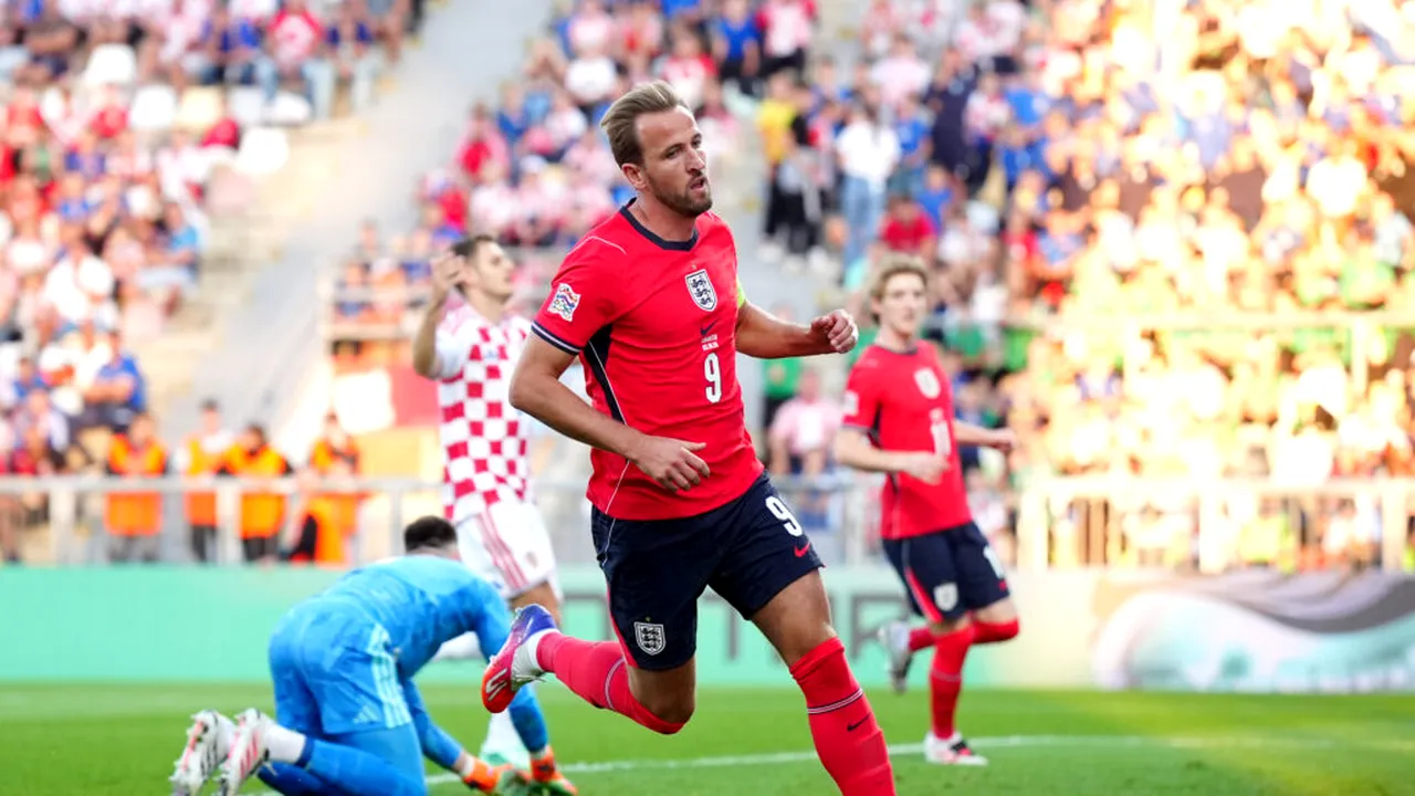 Harry Kane scrie istorie pentru Anglia la 33 de ani. Două borne impresionante într-un singur meci