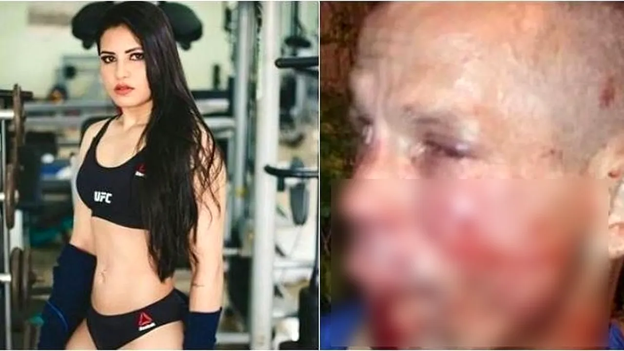 Un bărbat a fost bătut CRUNT de o luptătoare UFC, după ce a încercat să o jefuiască 